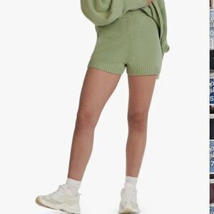 Charlie Holiday Sage Blanche Sweater shorts - size 8 (large) - NWT